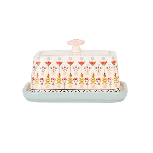 Cath Kidston Painted Table Butter Dish