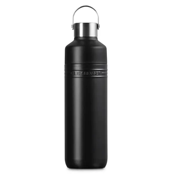Le Creuset Satin Black On The Go Bottle 1L
