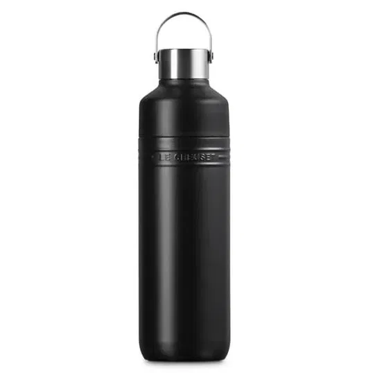 Le Creuset Satin Black On The Go Bottle 1L