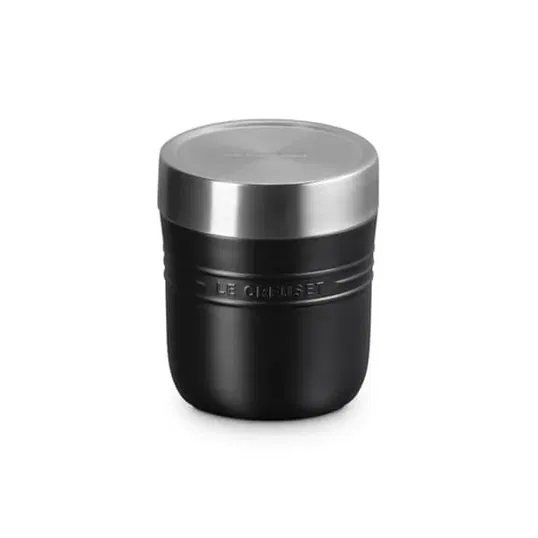 Le Creuset Satin Black On The Go Food Flask 500ml