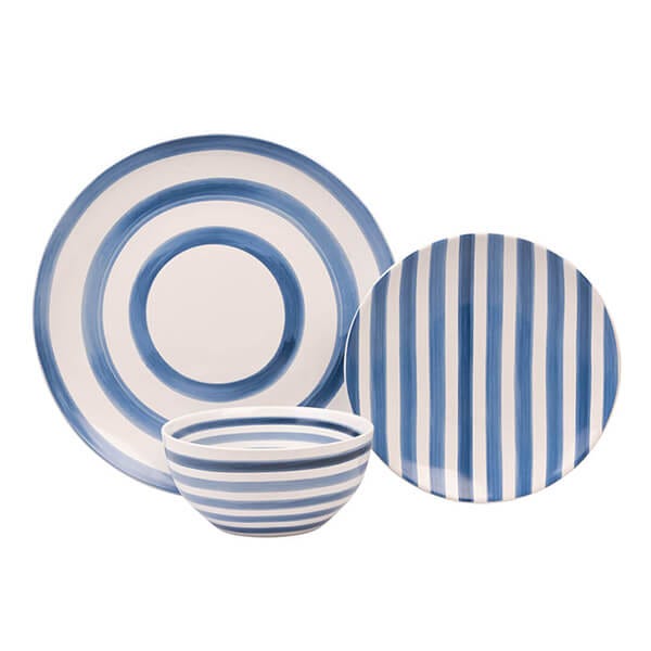 Mary Berry At Home 12 Piece Dinner Set Blue