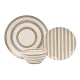 Mary Berry At Home 12 Piece Dinner Set Grey