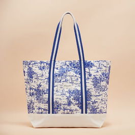 Joules Blue Promenade Beach Bag