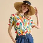 Brakeburn Falling Leaves Blouse