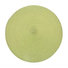 Walton & Co Circular Apple Ribbed Placemat