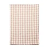Walton & Co Gingham Plaster Pink Set of 2 Tea Towels