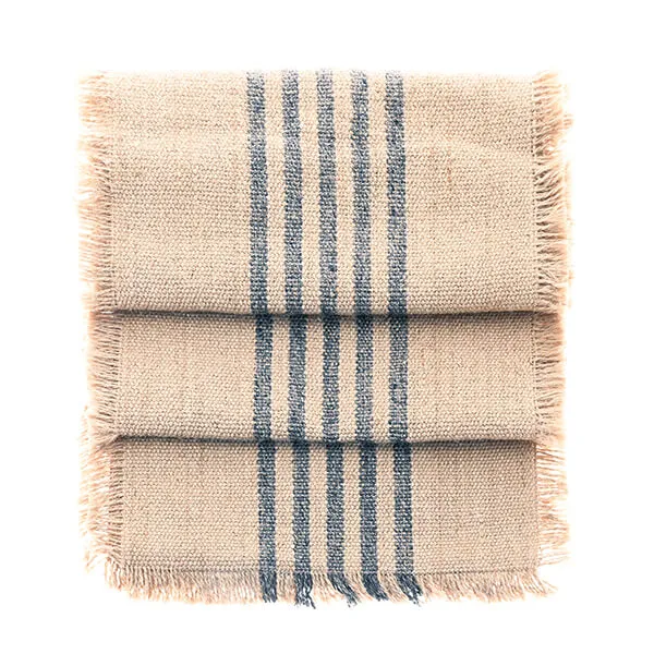 Walton & Co Midnight Jute Stripe 30 x 180cm Runner
