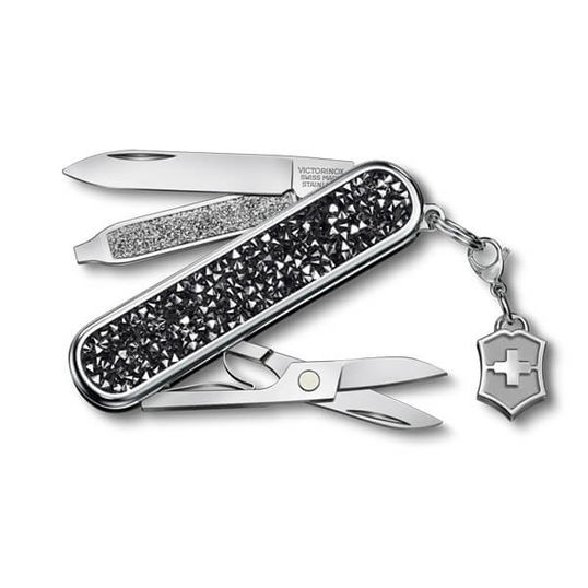 Victorinox Swiss Army Knife Classic SD Brilliant Carbon Crystal