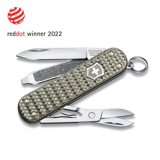 Victorinox Swiss Army Knife Classic SD Precious Alox Infinite Grey