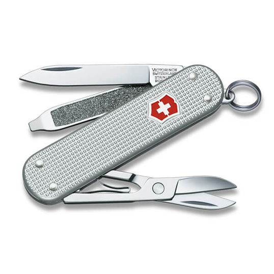 Victorinox Swiss Army Knife Classic SD Alox Silver