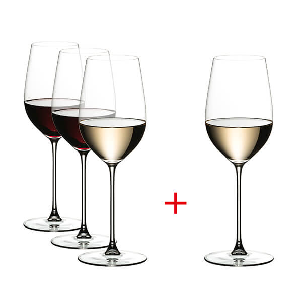 Riedel Veritas 4 For 3 Riesling Glasses