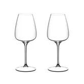Riedel Grape Set Of 2 White Wine Champagne Spritz Drink Glasses