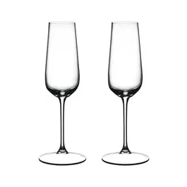 Riedel Grape Set Of 2 Champagne Flutes