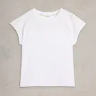 White Stuff Thea Broderie T-Shirt Brilliant White