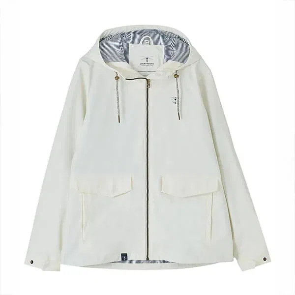 Lighthouse Lucy Waterproof Coat Coconut