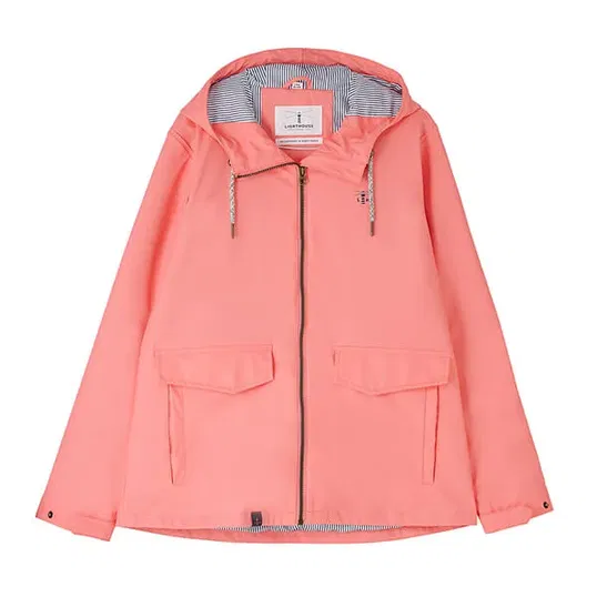 Lighthouse Lucy Waterproof Coat Coral Sugar