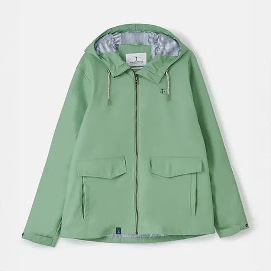 Lighthouse Lucy Waterproof Coat Soft Sage