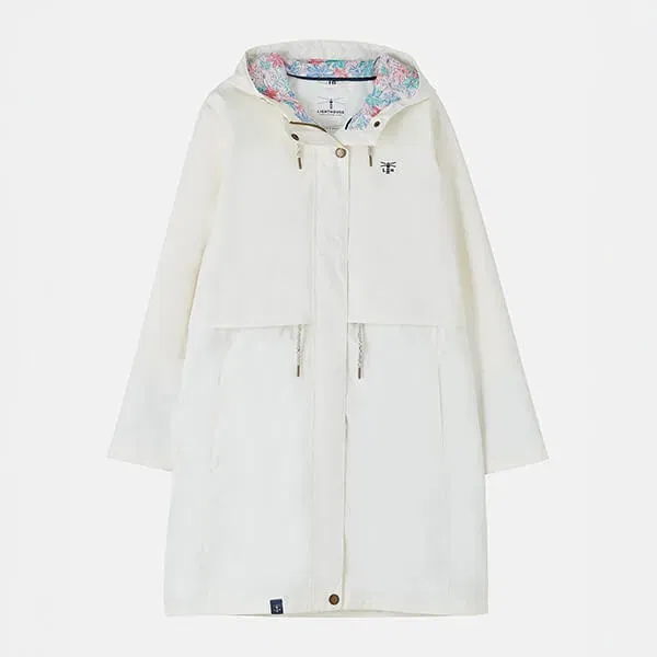 Lighthouse Pippa Waterproof Coat Coconut