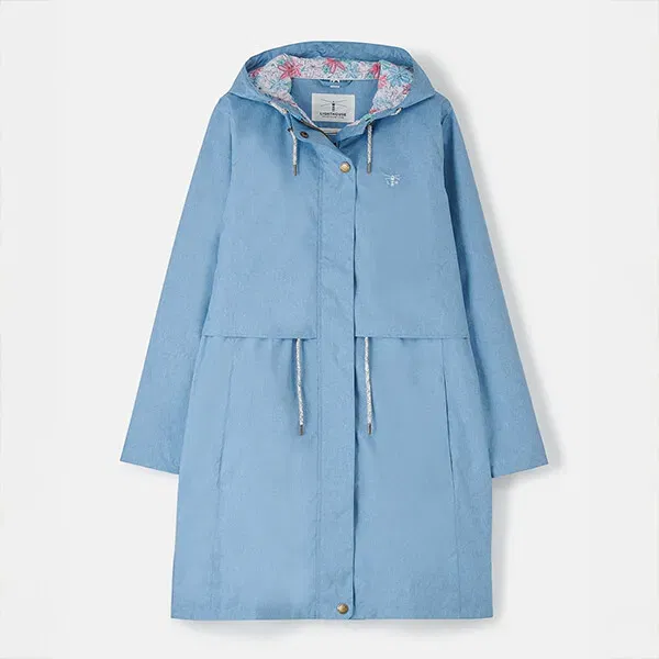 Lighthouse Pippa Waterproof Coat Soft Denim