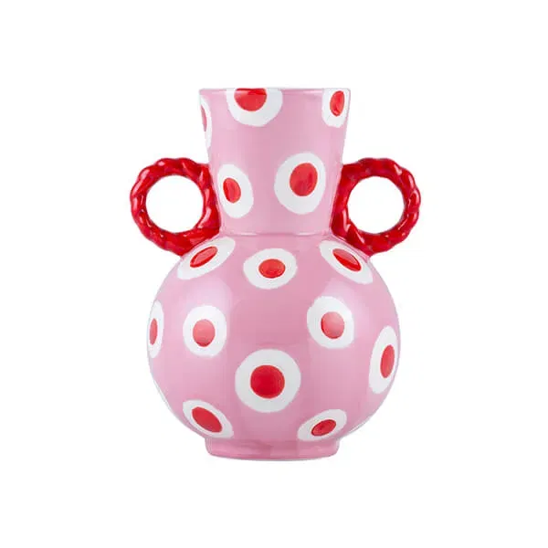Que Rico Dancing Dots Rosalia Vase