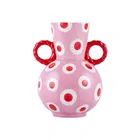 Que Rico Dancing Dots Rosalia Vase