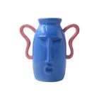 Que Rico Amor Del Color Large Blue Federico Vase