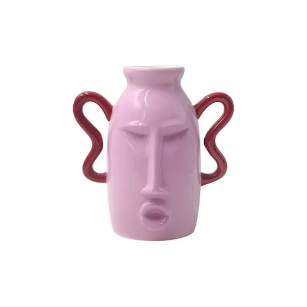 Que Rico Amor Del Color Small Pink Federica Vase