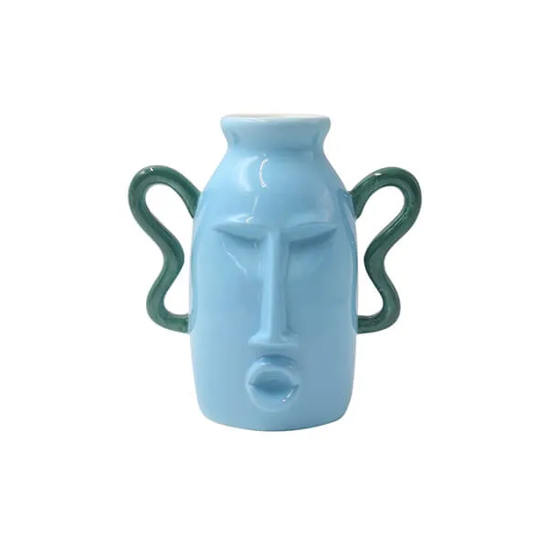 Que Rico Amor Del Color Small Pale Blue Federica Vase
