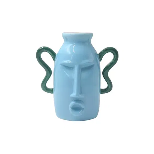 Que Rico Amor Del Color Small Pale Blue Federica Vase