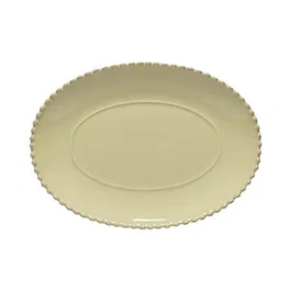 Costa Nova Pearl Lilly Green 34cm Oval Platter