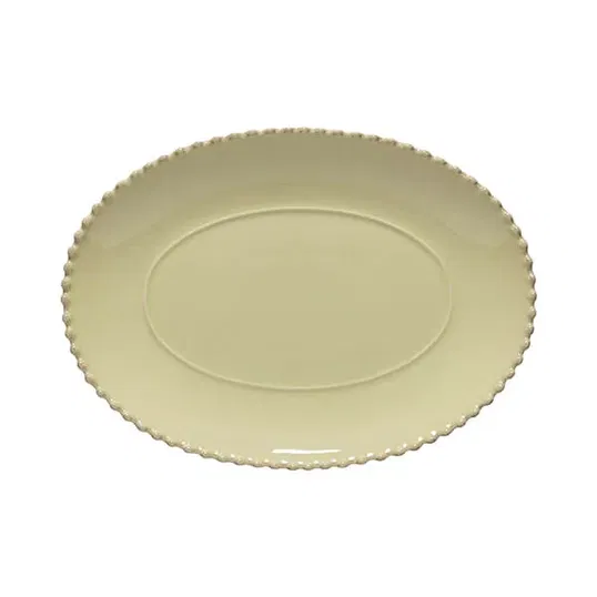 Costa Nova Pearl Lilly Green 34cm Oval Platter