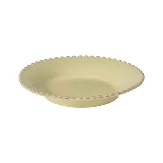 Costa Nova Pearl Lilly Green 24cm Soup/Pasta Plate