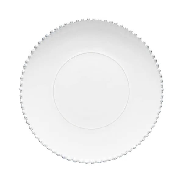 Costa Nova Pearl White 33cm Round Platter/ Charger