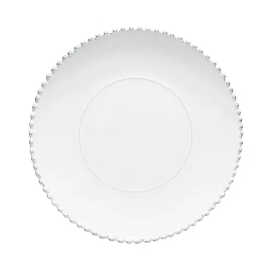 Costa Nova Pearl White 33cm Round Platter/ Charger