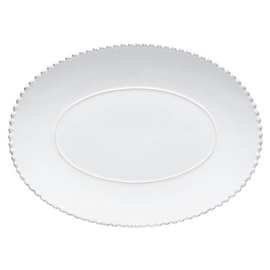 Costa Nova Pearl White Extra Large 50cm Oval Platter
