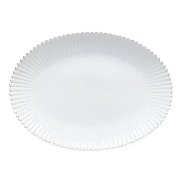 Costa Nova Pearl White Large 40cm Oval Platter