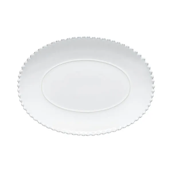 Costa Nova Pearl White 34cm Medium Oval Platter
