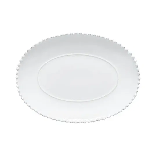 Costa Nova Pearl White 34cm Medium Oval Platter