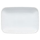 Costa Nova Pearl White 40cm Rectangular Platter/Tray