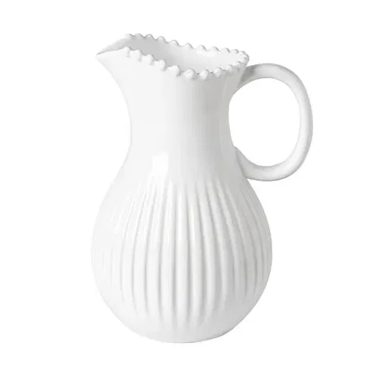 Costa Nova Pearl White 2.58L Pitcher