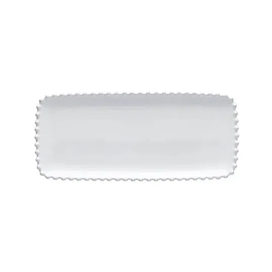Costa Nova Pearl White 30cm Rectangular Tray