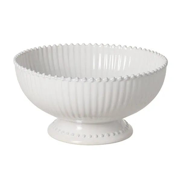 Costa Nova Pearl White Centrepiece 32.2cm Serving Bowl