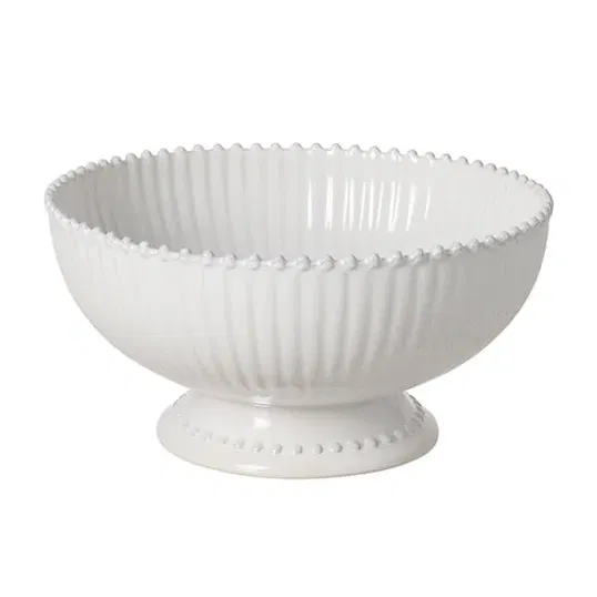 Costa Nova Pearl White Centrepiece 32.2cm Serving Bowl