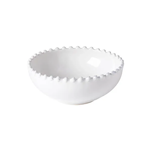Costa Nova Pearl White 15cm Low Bowl