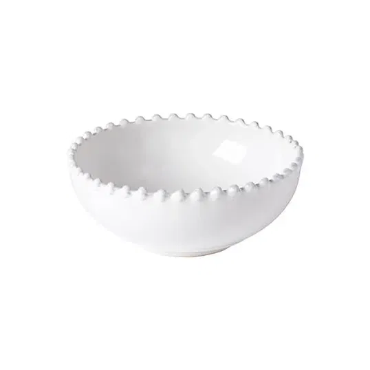 Costa Nova Pearl White 15cm Low Bowl