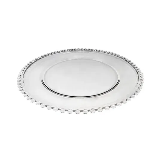 Costa Nova Pearl 33cm Glass Charger