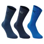 Regatta Mens 3 Pack Sports Socks Navy Marl Size 7-11