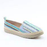 Heavenly Feet Blue Gracie Comfort Shoes