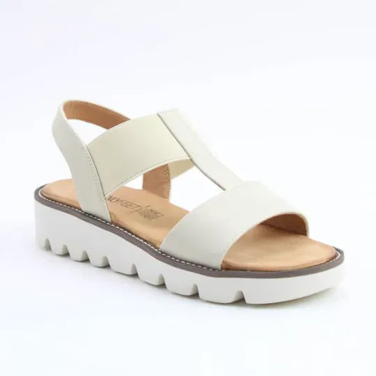 Heavenly Feet Stone Ritz Comfort Sandals