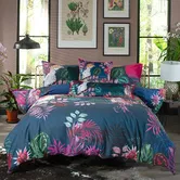 House of Norris The Parrot and the Cockatoo Duvet Set Multi